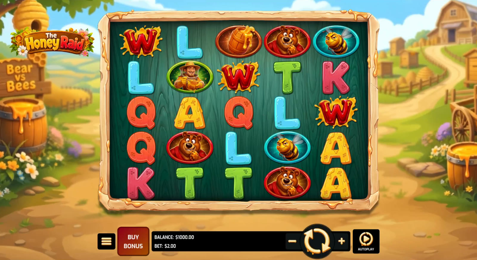 The Honey Raid game screenshot